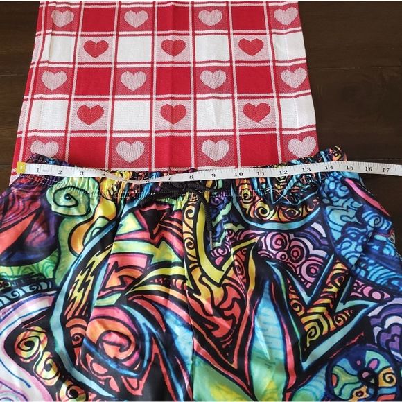 Vibrant Multicolor Swim Trunks - Picture 4 of 5